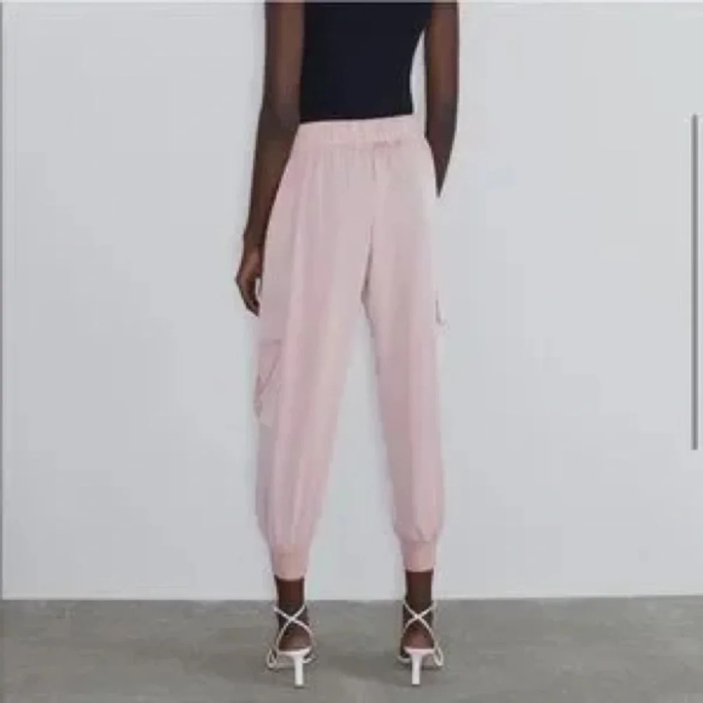 ZARA Rose Jogger Style Pull Up Comfy Jogger Pants - Picture 3 of 13